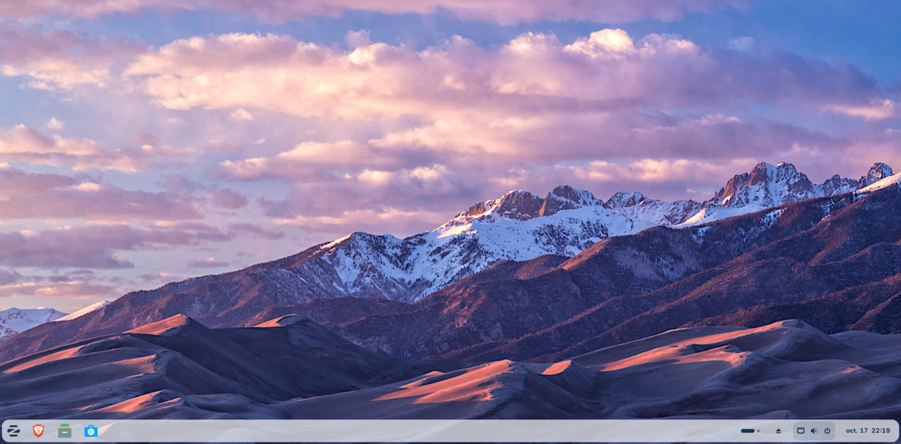 Zorin OS 18 Core — desktop reference
